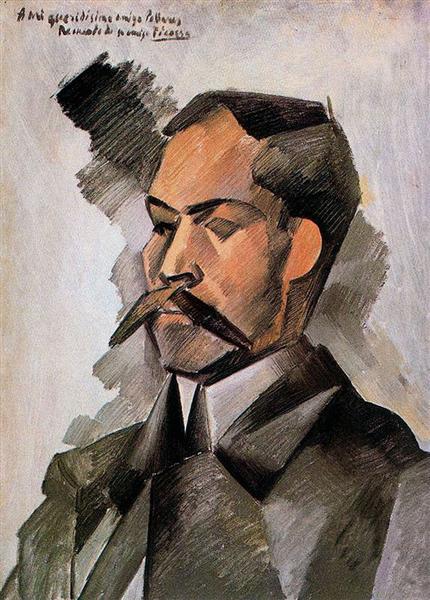 Pablo Picasso Oil Paintings Portrait Of Manuel Pallares